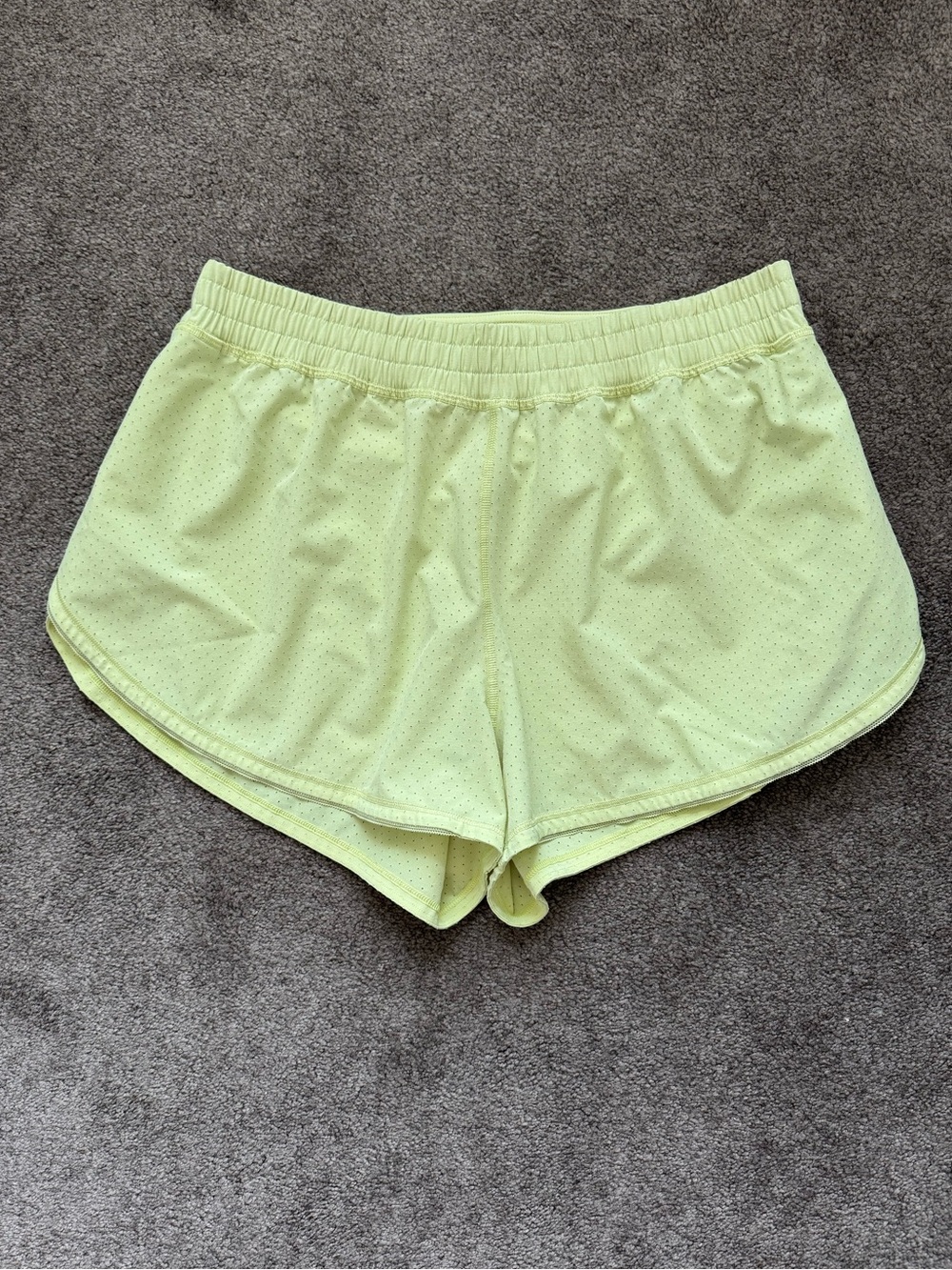 Lululemon Perforated Running Shorts